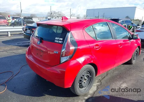 2016 Toyota Prius C One из США, поврежденный, VIN JTDKDTB35G1127157